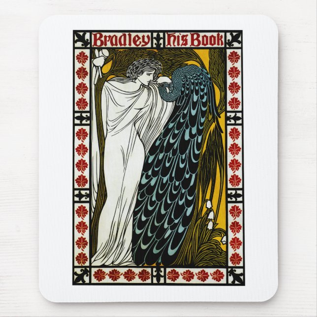 Bradley: His Book Mouse Mat (Front)