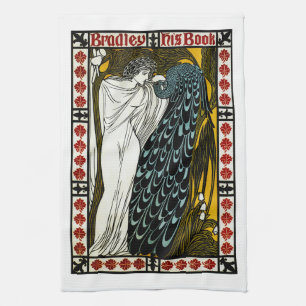 Bradley: His Book Tea Towel