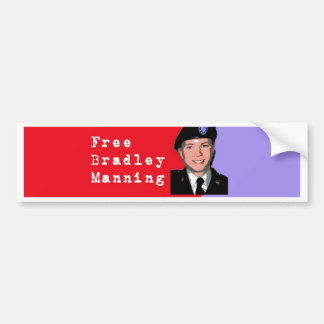 Bradley Manning Bumper Sticker