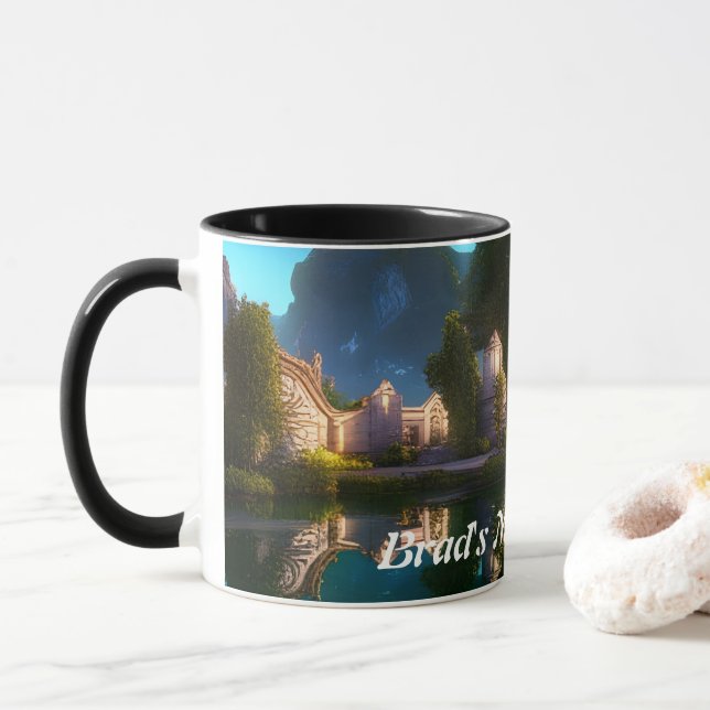 Brad's Morning Brew  Mug (With Donut)