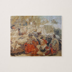 Bradshaw's defence of Manchester (1642) Jigsaw Puzzle