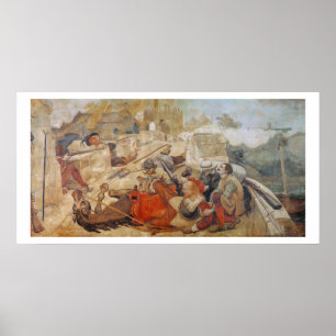 Bradshaw's defense of Manchester (1642) Poster