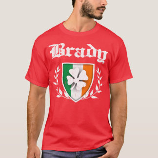 Brady Family Shamrock Crest vintage distressed T-Shirt