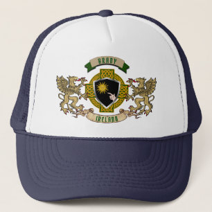 Brady Irish Shield & Griffins Personalised  Trucker Hat