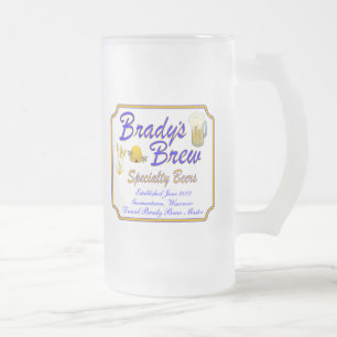 Brady's Brew Beer Mug