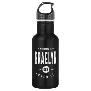 Braelyn Personalised Name Birthday 532 Ml Water Bottle