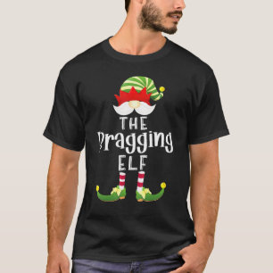 Bragging Elf Group Christmas Pajama Party T-Shirt