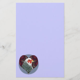 Brahma Hen Heart Stationery
