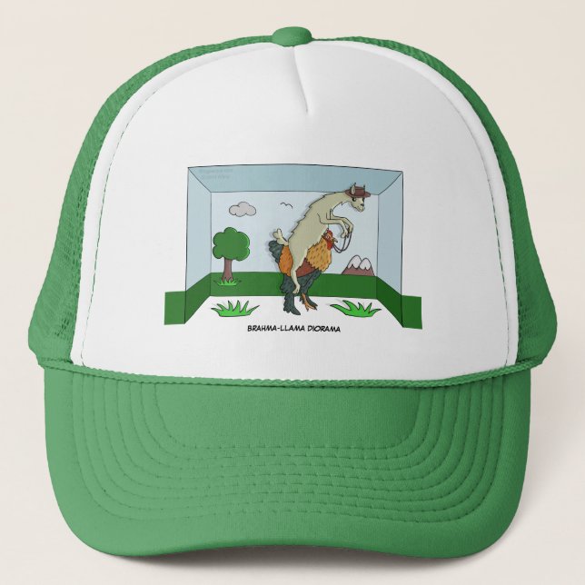 Brahma-Llama Diorama Hat (Front)