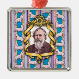 Brahms's Lullaby Metal Tree Decoration