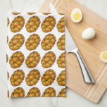Braided Challah Bread Chanukah Hanukkah Baking Tea Towel<br><div class="desc">Towel features an original marker illustration of a delicious loaf of braided challah bread. Perfect as a Hanukkah gift for your favourite chef! This Chanukah illustration is also available on other products. Don't see what you're looking for? Need help with customisation? Contact Rebecca to have something designed just for you....</div>