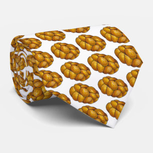 Braided Challah Bread Loaf Jewish Food Holidays Tie