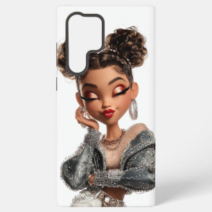Braided Glam Girl Samsung Galaxy Case