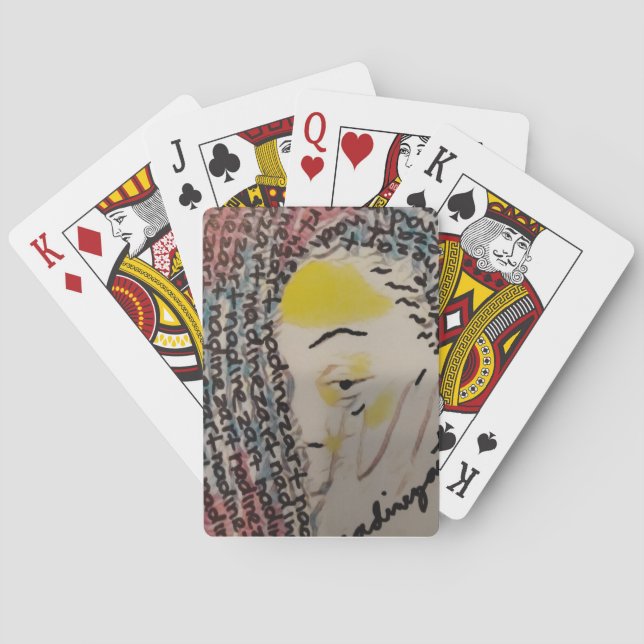 Braided Nadinezart Playing Cards (Back)