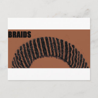 braids postcard
