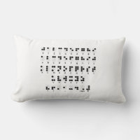 Braille alphabet blind letters symbol