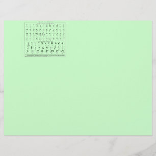 Braille Alphabet Letter Head