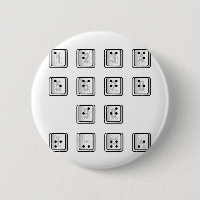 Braille Computer Key Numbers