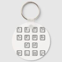 Braille Computer Key Numbers