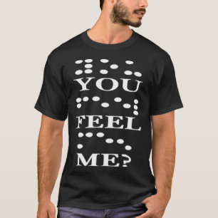 Braille Dots Pattern Literacy Teacher Blind Awaren T-Shirt