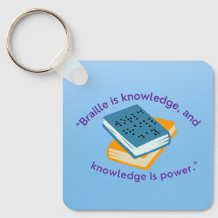 Braille  key ring