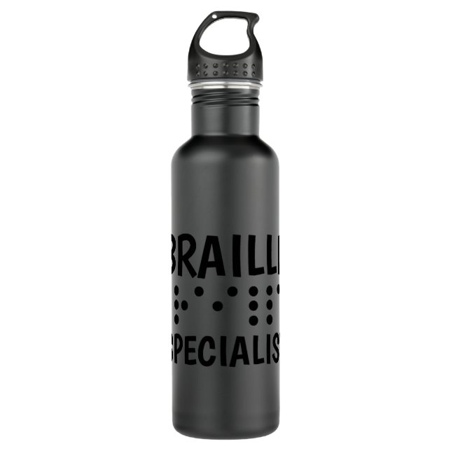 Braille Specialist  710 Ml Water Bottle (Front)