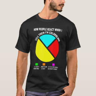 Braille Supply Awarenes Blindness Colour Blind Hea T-Shirt