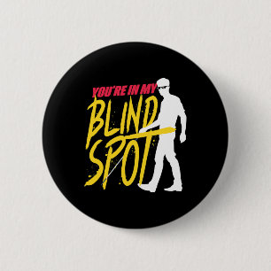 Braille Visually Impaired Blind Spot Blind People  6 Cm Round Badge