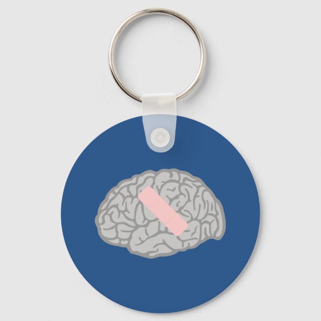 Brain-Ache Keychain (Front)