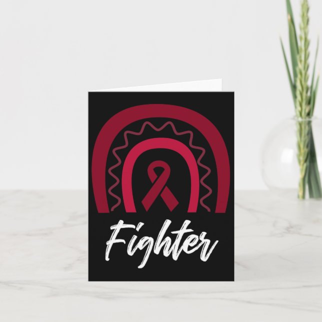 Brain Aneurysm Awareness 1  Card (Front)