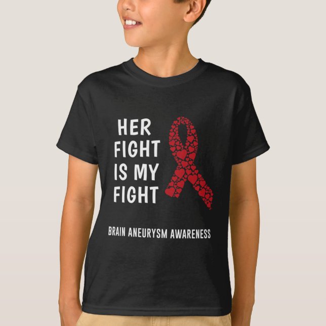 Brain Aneurysm Awareness 5 T-Shirt (Front)