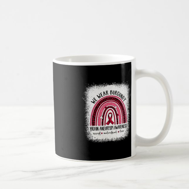Brain Aneurysm Awareness Apparel Awesome Tee  Coffee Mug (Right)