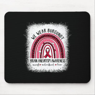 Brain Aneurysm Awareness Apparel Awesome Tee  Mouse Mat