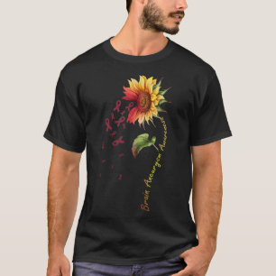 Brain Aneurysm Awareness Sunflower Shirt