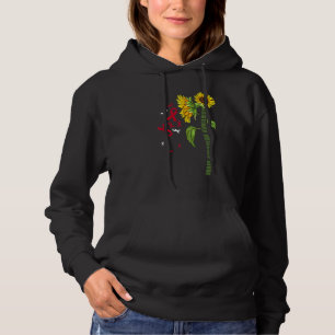 Brain Aneurysm Awareness Sunflower Surgery Support Hoodie
