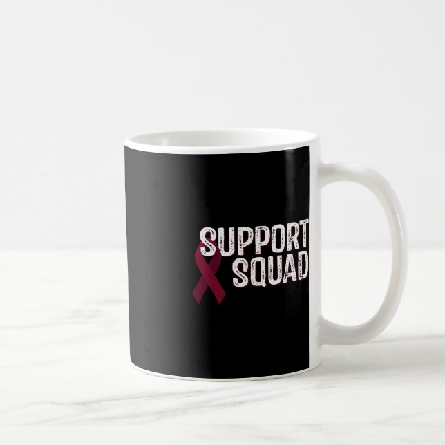 Brain Aneurysm Awareness Support Squad 1 Coffee Mug (Right)