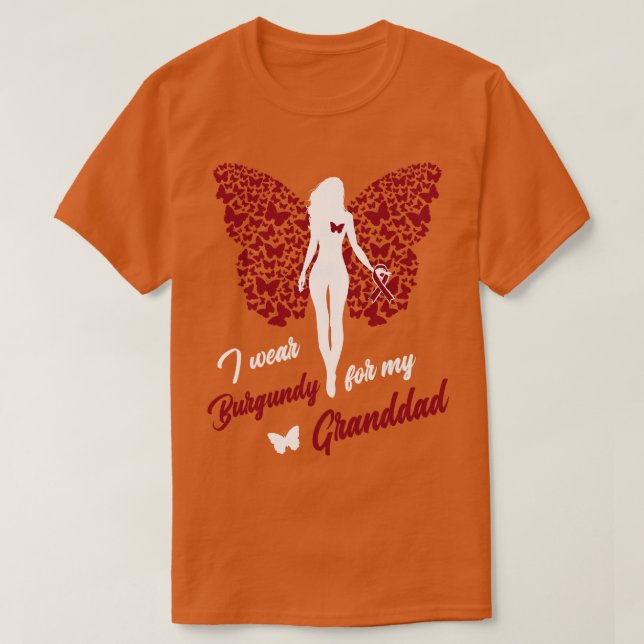 Brain Aneurysm Awareness T-Shirt (Design Front)