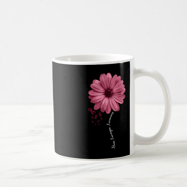 Brain Aneurysm Awareness Warrior Support Unique Pr Coffee Mug (Right)