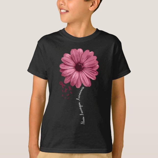 Brain Aneurysm Awareness Warrior Support Unique Pr T-Shirt (Front)