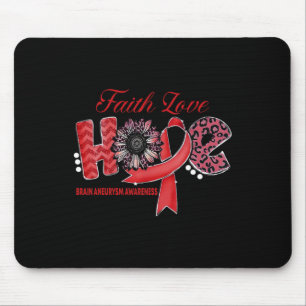 Brain Aneurysm Survivor Awareness Month Supporter  Mouse Mat