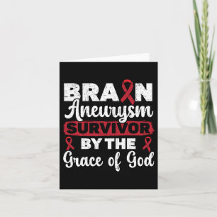 Brain Aneurysm Survivor Medical Condition Aneurysm Card