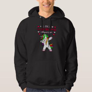 Brain Aneurysm Warrior Awareness Month Support Gra Hoodie