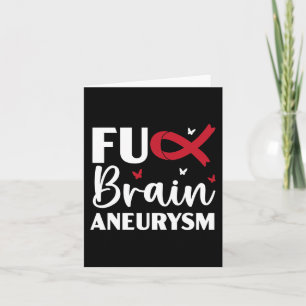 Brain Aneurysm Warrior Medical Condition Aneurysm  Card