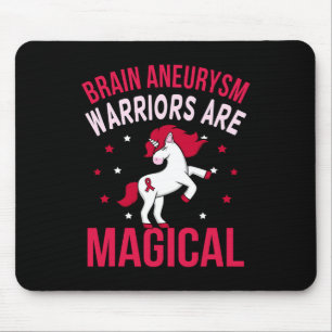Brain Aneurysm Warriors Magical Awareness Month Gr Mouse Mat