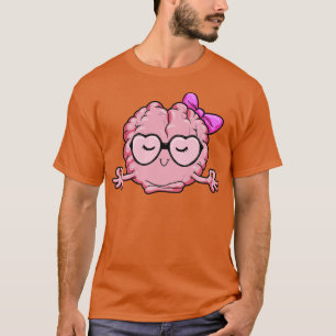 Brain at Yoga for Advanced T-Shirt