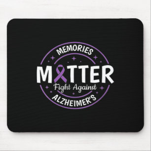 Brain Awareness Memories Problem Purple  Mouse Mat