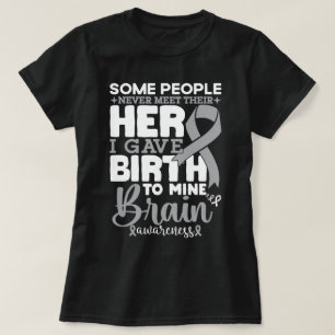 Brain Awareness Some People Never Meet Their Hero T-Shirt