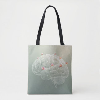 Brain Botanical Creativity Tote Bag