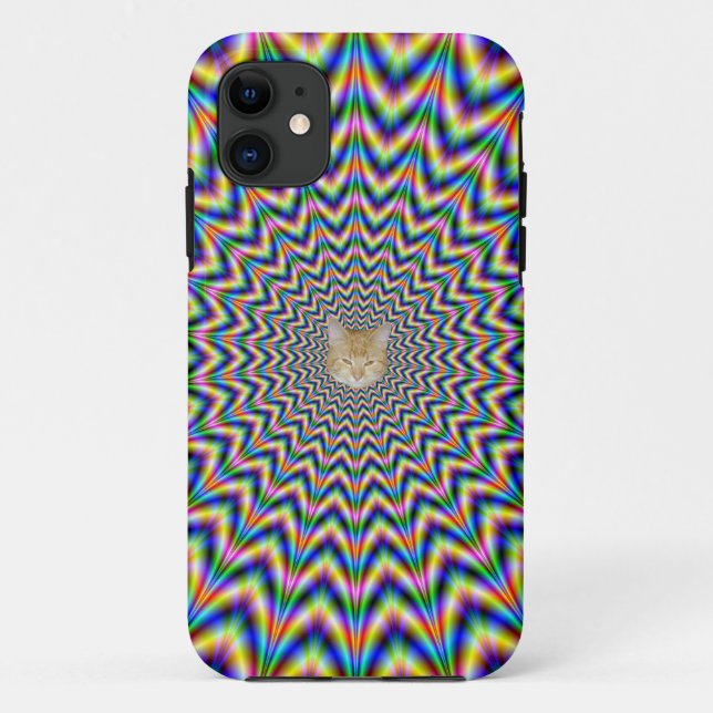 Brain Busting Web + or - Cat Case-Mate iPhone Case (Back)