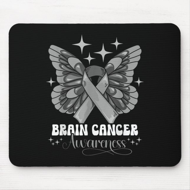 Brain Cancer Awareness _2  Mouse Mat (Front)